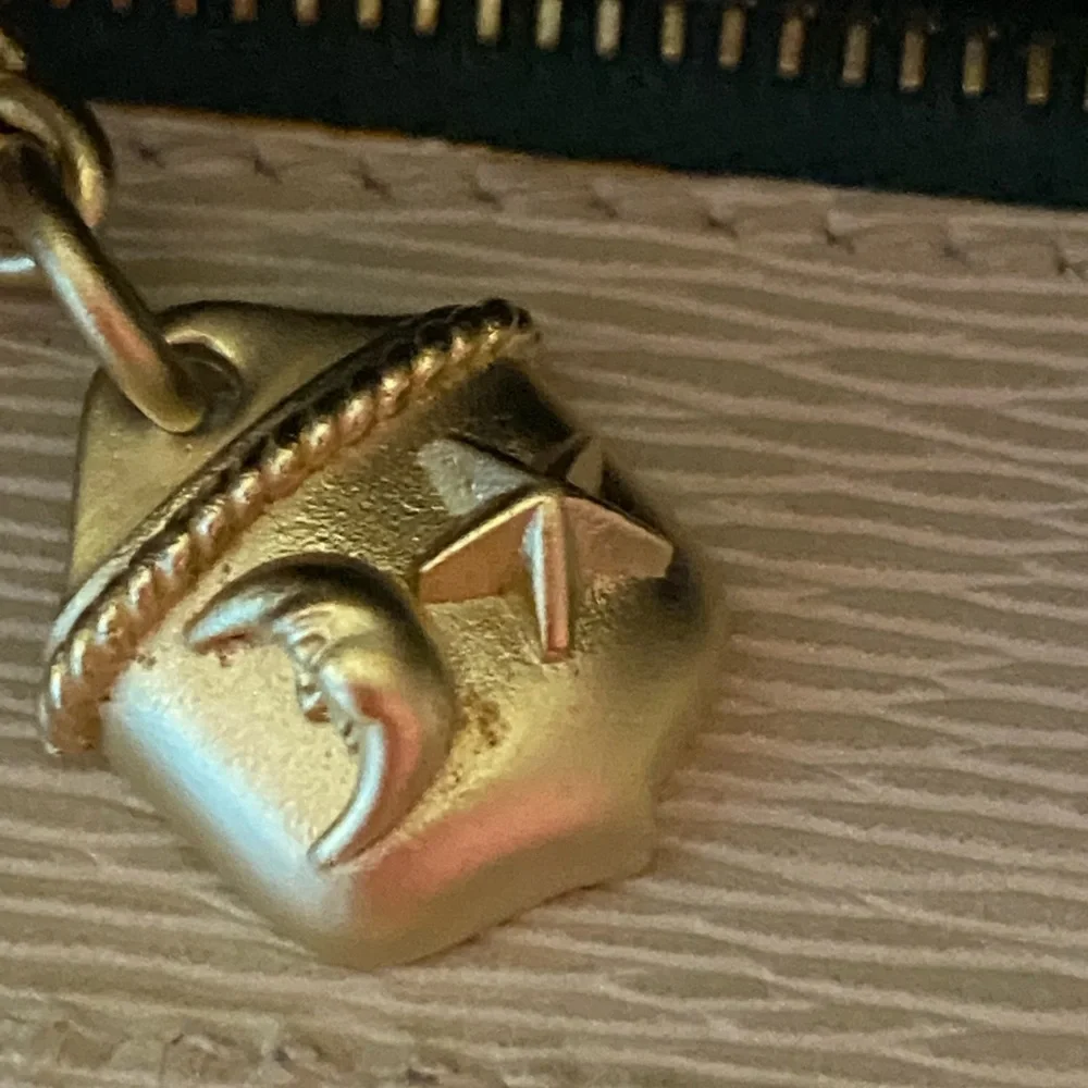 Barry Kieselstein-Cord  cream colored leather shoulder bag signature Alligator - Picture 9 of 16